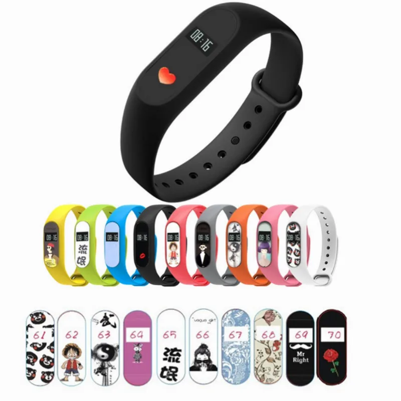 3 шт. цветная Защитная пленка для экрана Xiaomi Mi Band 2|Защита экрана| |