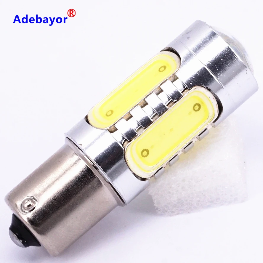 4x1156 Ba15S P21W 7 5 W COB авто светодиодный лампы задние тормоза головной светильник