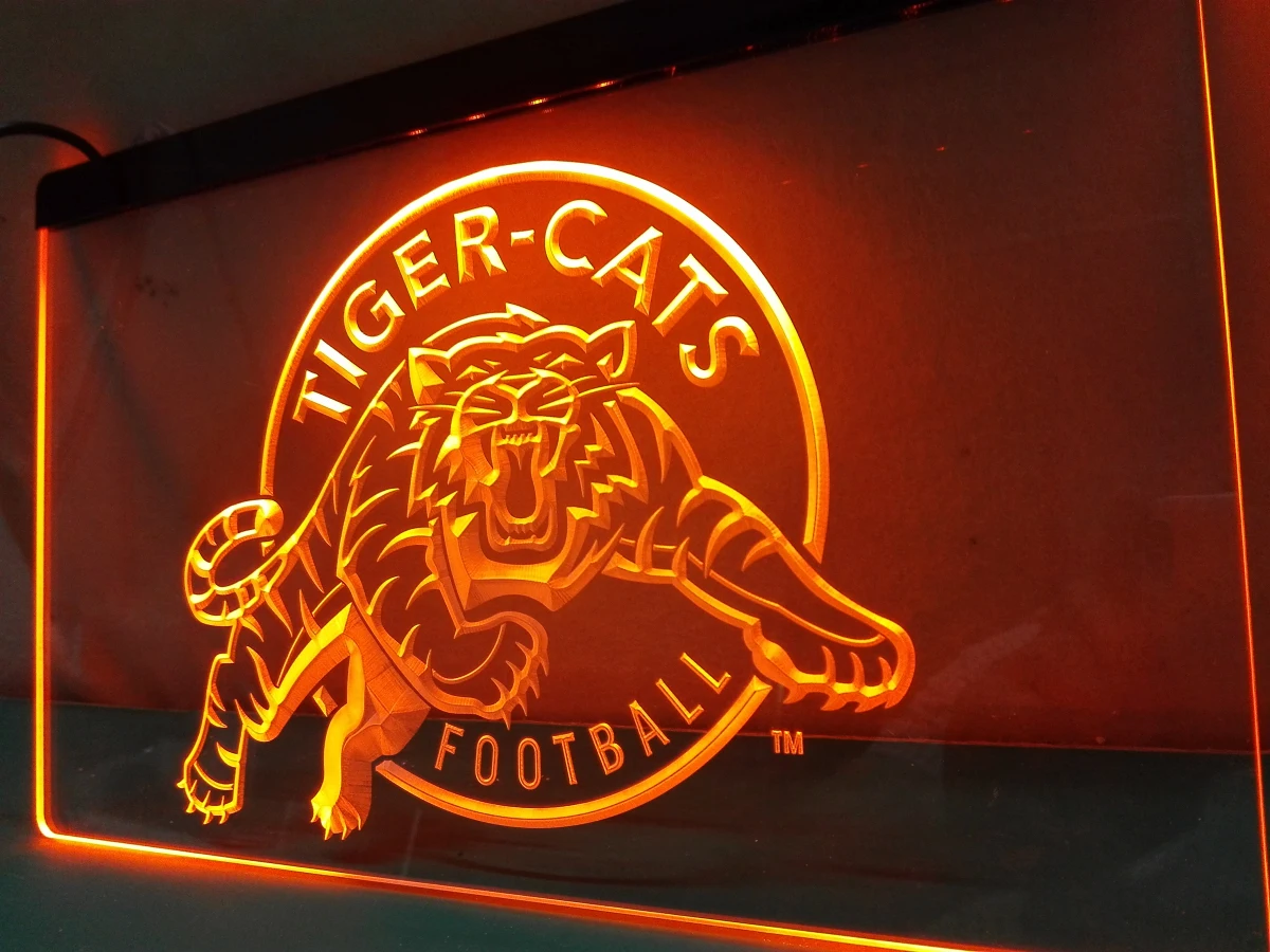 

LD416- Tiger-Cats-Football LED Neon Light Sign home decor crafts