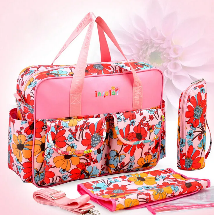 (Buy 1 gets 3) One Set wholesale Mother Bags Baby Diaper Stroller for Mom High Quality Free Shipping | Мать и ребенок