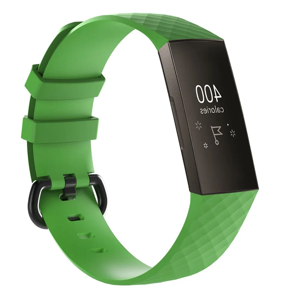 Силиконовый браслет ремешок для Fitbit Charge 3 фитнес-трекер ремешок для часов 13 цветов сменный Браслет ремешок для часов