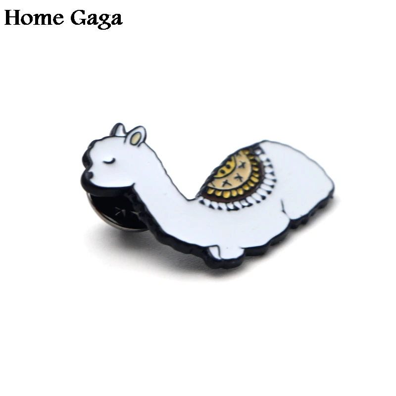 D0654 Homegaga Baby лама цинковые булавки для брошей рубашек insignia аксессуары одежды и