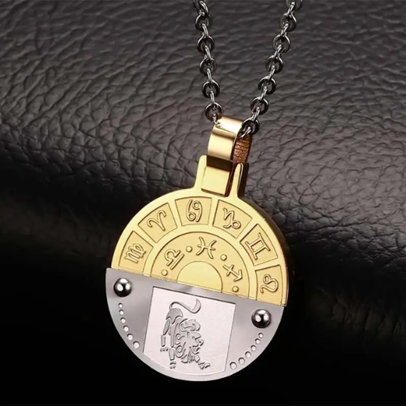 12 Зодиак Овен Телец Gemini Cancer Leo Virgo Libra Scorpius Sagittarus Capricornus Водолей рыбы подвеска