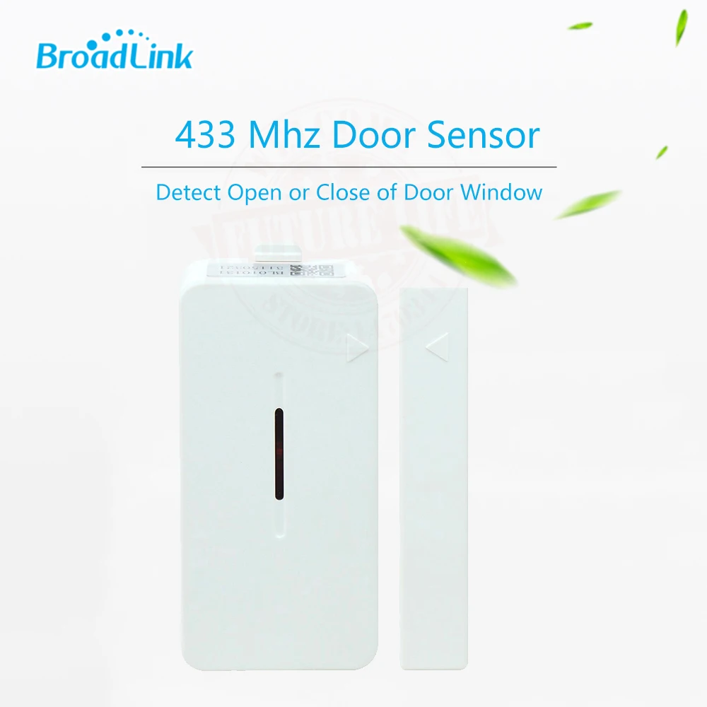 

Broadlink S1C Door Sensor 433Mhz Connect Wireless Door Window Magnet Entry Detector Sensor for Smart Home Alarm Security System