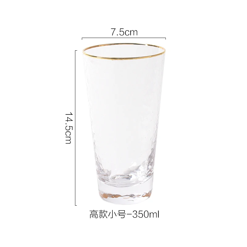 High Size -350ml 2 шт./лот, японский стиль, молоток, узор, Пномпень, бокал для вина, стакан для питья, es чашка, чай, пивная чашка - Цвет: High Size -350ml