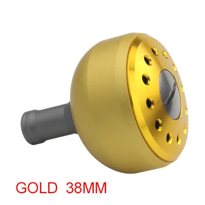 Dull gold 38mm EKFan диаметр 32 мм/35 мм/38 мм Alluminum удилище для рыбалки ручка с катушкой спиннинга ручка аксессуар инструмент для рыбалки - Цвет: Dull gold 38mm