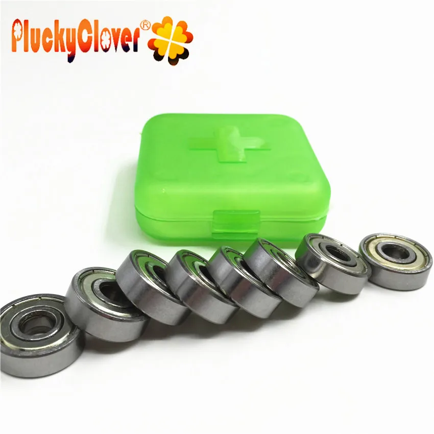 8or10pcs подшипник из углеродистой стали/GCR15 627zz фиджет Спиннер ролик для скутера ABEC 9