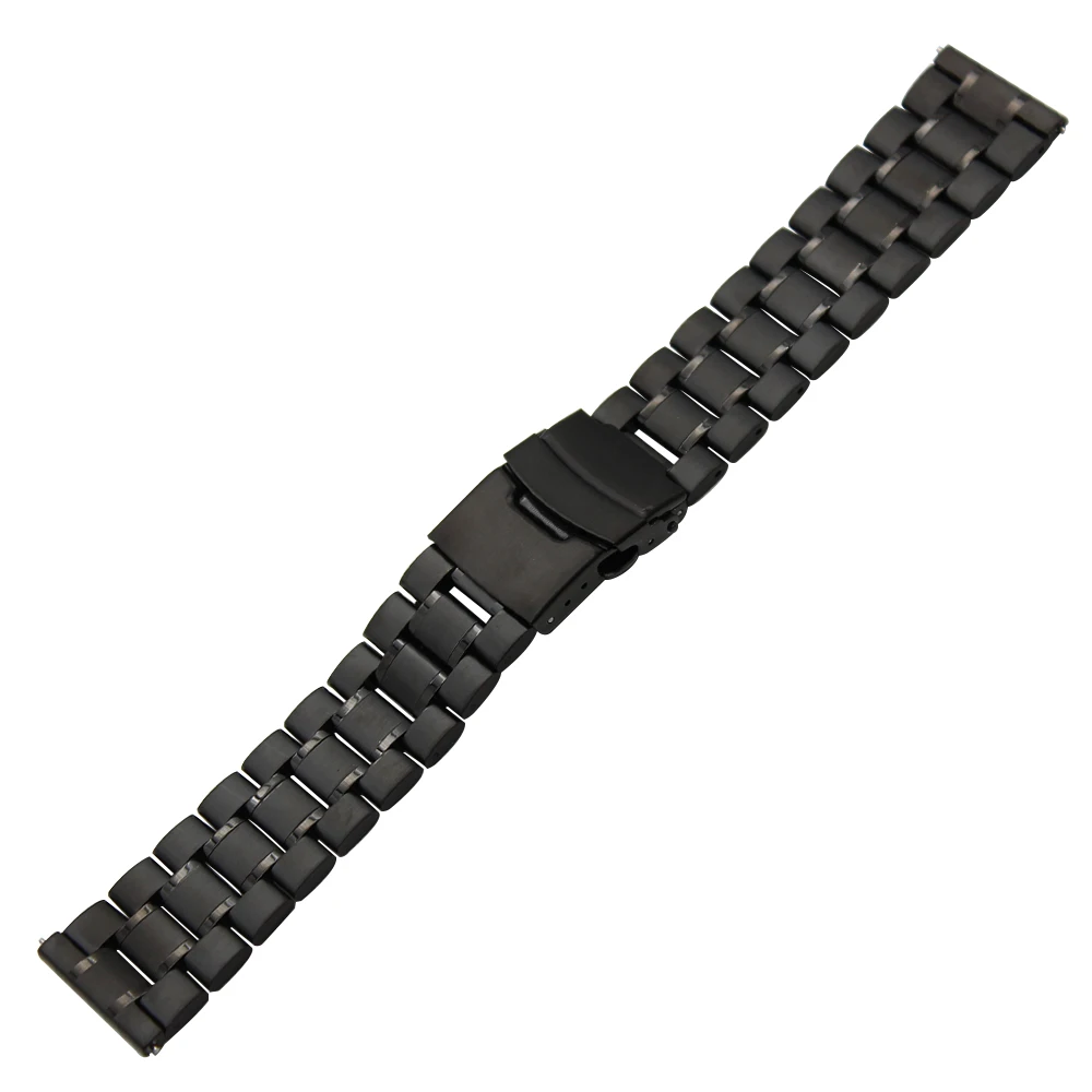 22 мм браслет из нержавеющей стали для часов Asus ZenWatch 1 2 мужчин WI500Q WI501Q