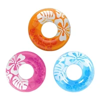 shell swimming ring inflatable floats pool hibiscus swimming float for adult floats inflatable donut swim ring water sports toy