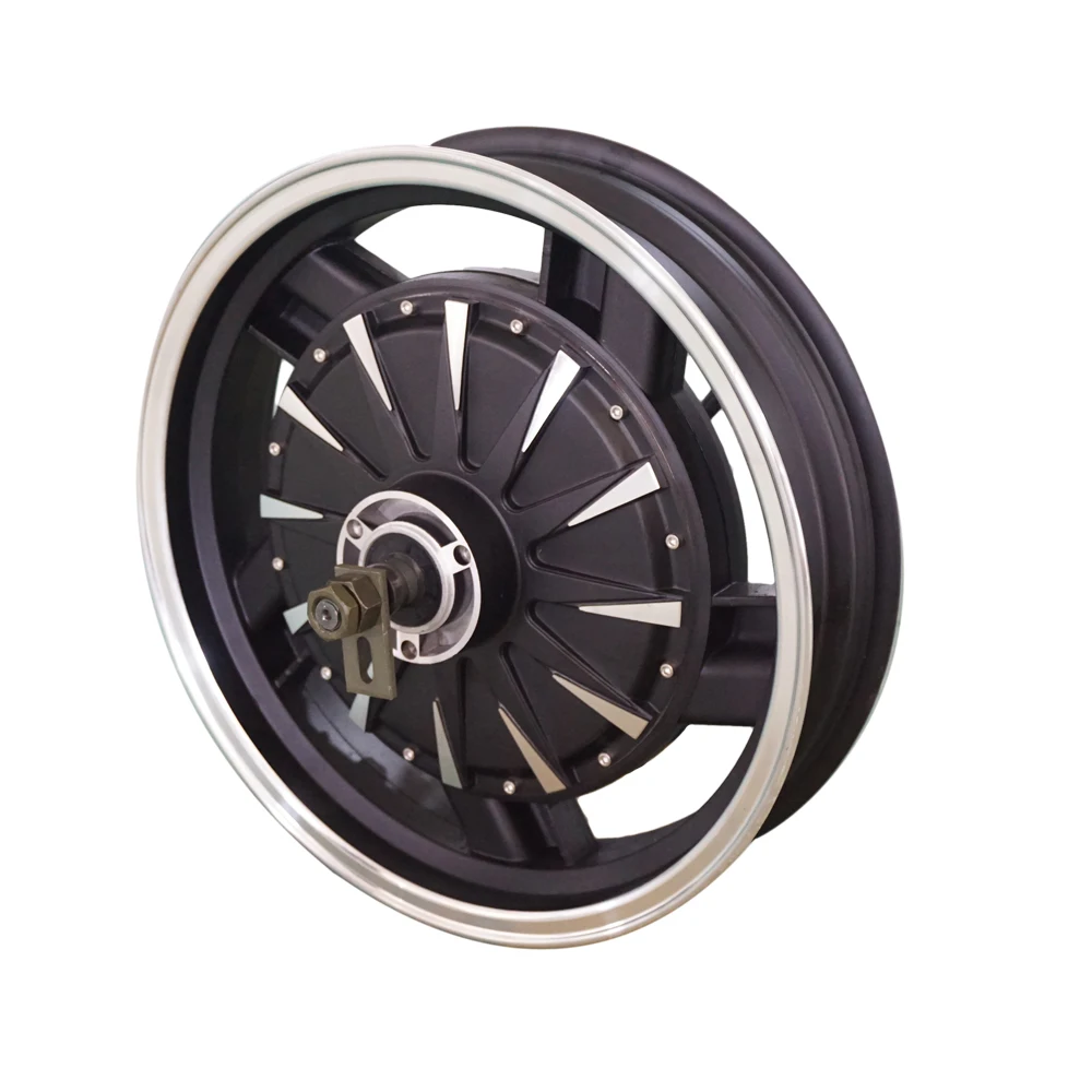 Cost-effective QS Motor 16*3.5inch 48V50KPH 3000W 260 40H V1.12 E-Motorcycle Wheel Hub Motor