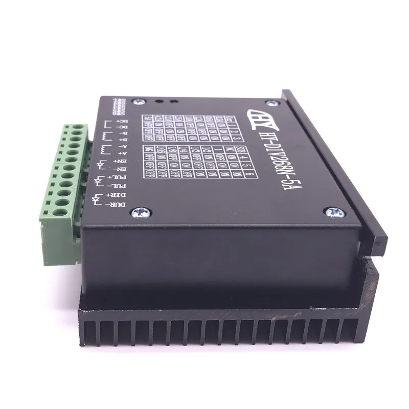 ЧПУ одноосный TB6600 HY-DIV268N-5A 0,2-5A двухфазный гибридный шаговый двигатель контроллер