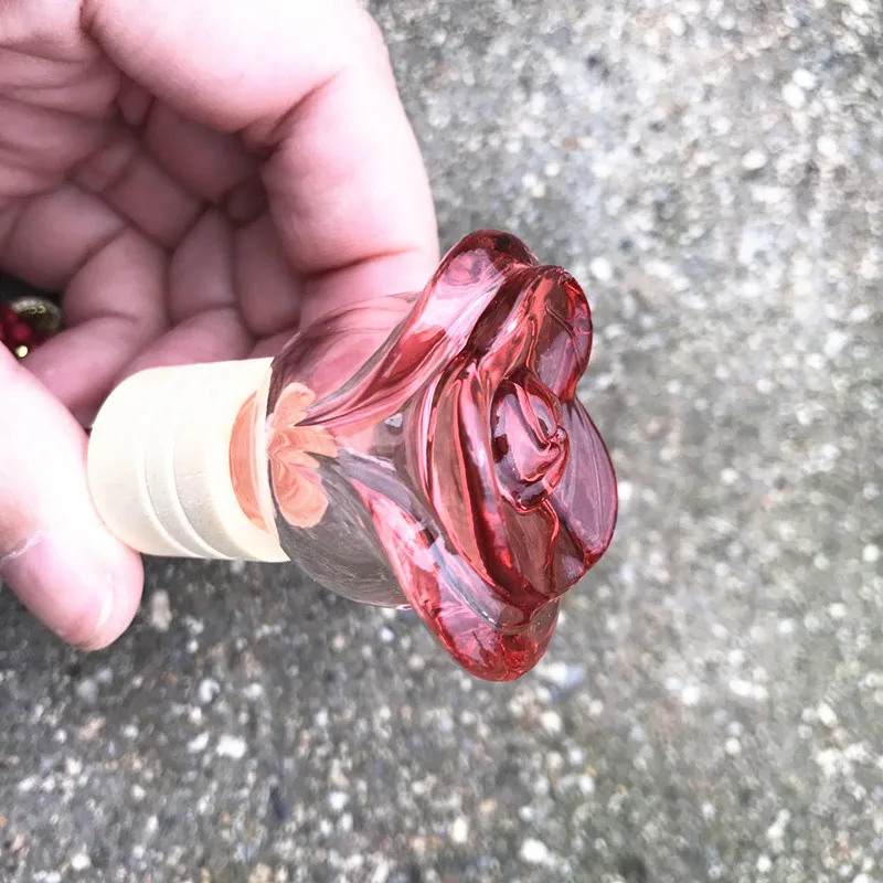 Флакон для духов стеклянный с деревянной крышкой 10 шт./лот P099 | Красота и здоровье