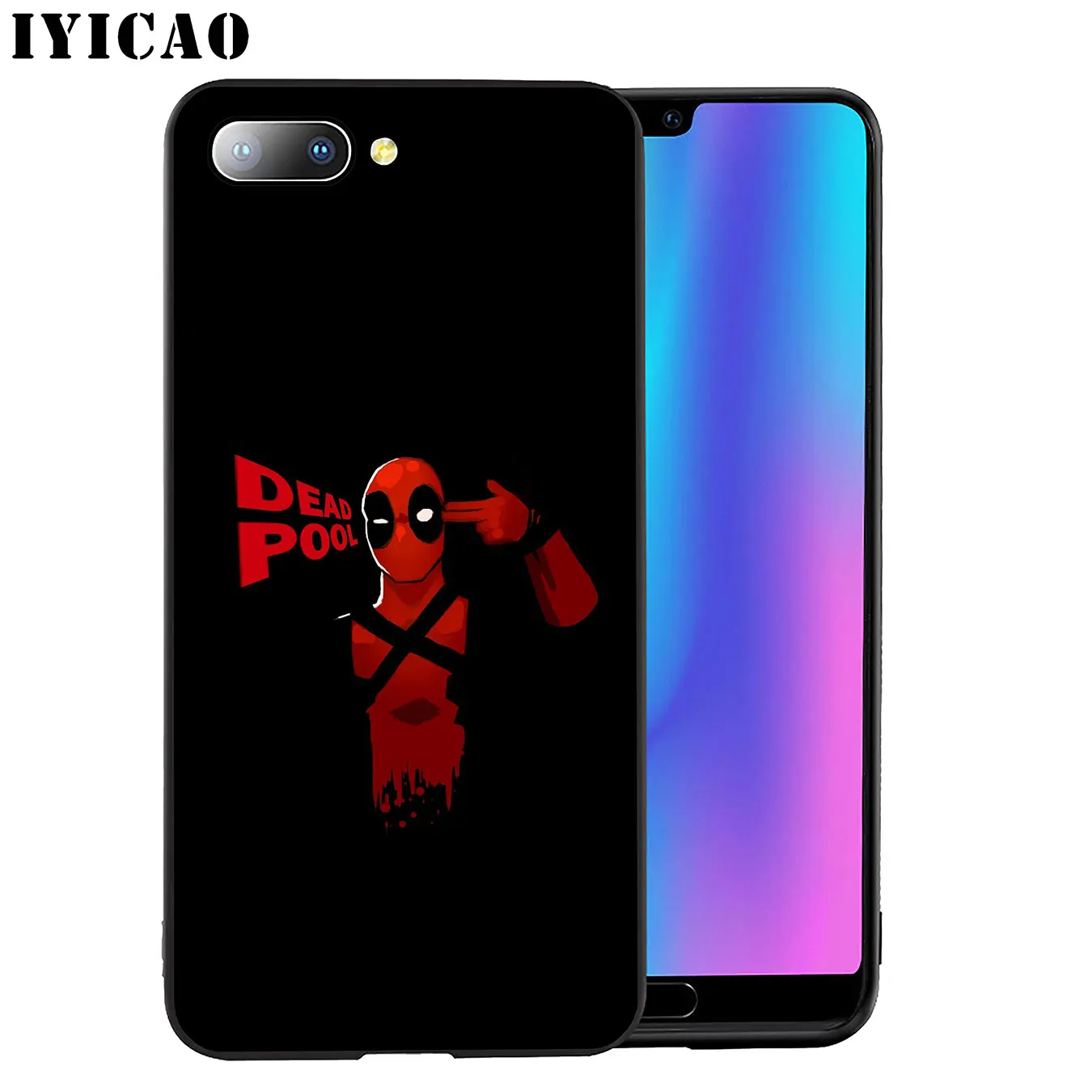 IYICAO Чехол для телефона Deadpool Movie Marvel Soft Silicone для Huawei Mate 30 20 10 Pro Nova 5I 5T 5 4 4E 3i 3 2i Lite Smart on.