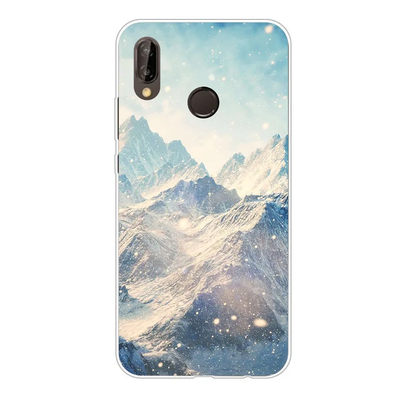 xiaomi redmi note 7 pro Case Silicon map view Painting Soft TPU Back Cover for protect Phone cases |