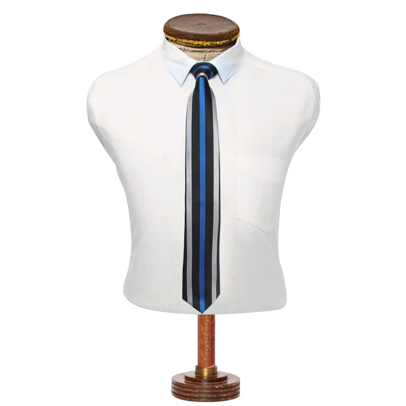 Модный мужской галстук 8 см Шелковый Полосатый американский флаг классический