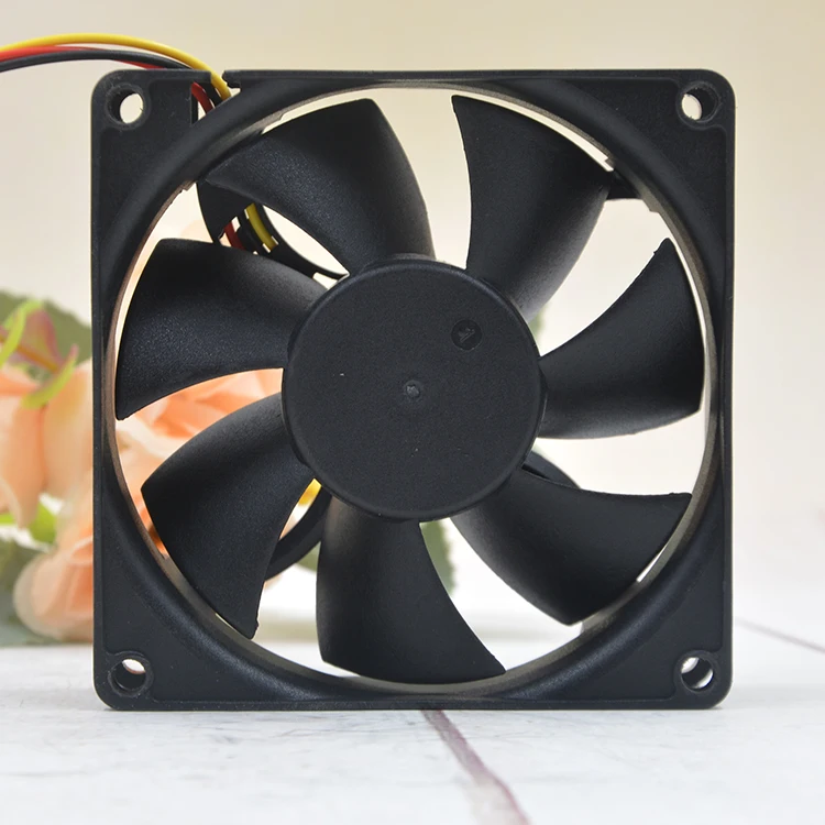 Корпус ADDA 8025 DC 12V 0.55A 8 см 80 мм чехол для инвертора сервера компьютера ПК вентилятор