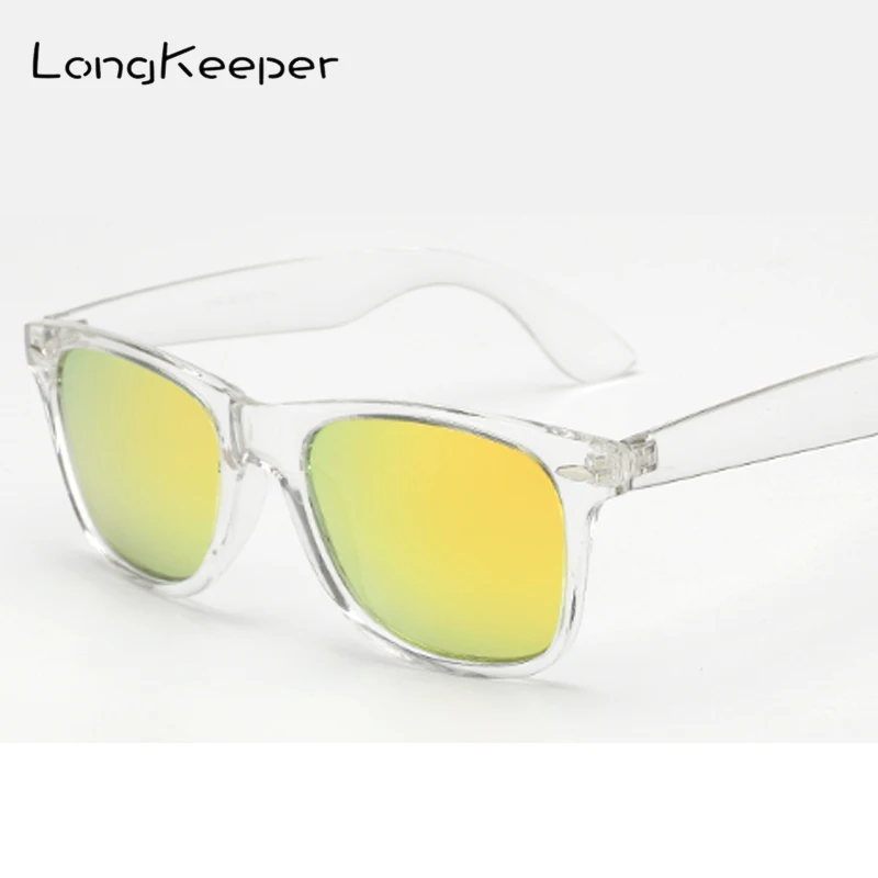 

LongKeeper Polarized Mirror Sunglasses Fashion Women Square Sunglass Men Mirror Lens Pilot Sun Glasses Goggles Gafas 1029