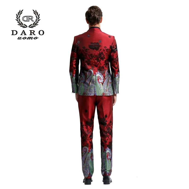 Мужской Блейзер DARO 2020 облегающий Повседневный пиджак брюки Свадебная вечеринка |
