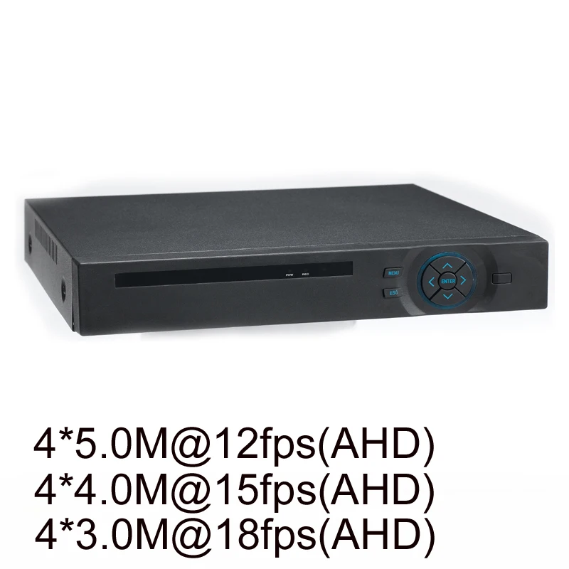 4-канальный 5.0MP NVR/4-канальный AHD CVI TVI/CVBS 960H HDMI 5-в-1 Гибридный DVR CCTV H.264 сетевой
