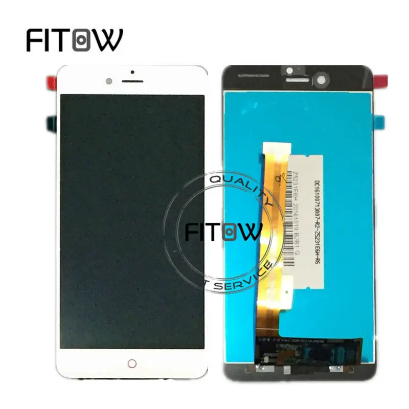 Fitow бренд ЖК-дисплей Экран Дисплей + Touch Панель планшета с рамкой для 5.2 ''ZTE