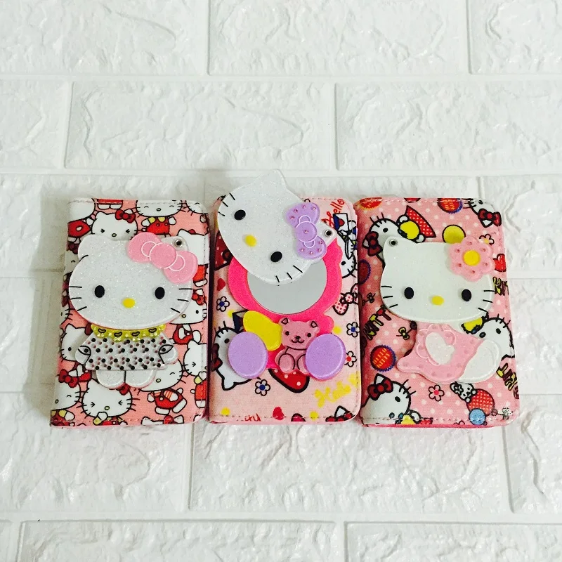 Плюшевая сумка HELLO KITTY из искусственной кожи kawaii на молнии Женский мультяшный