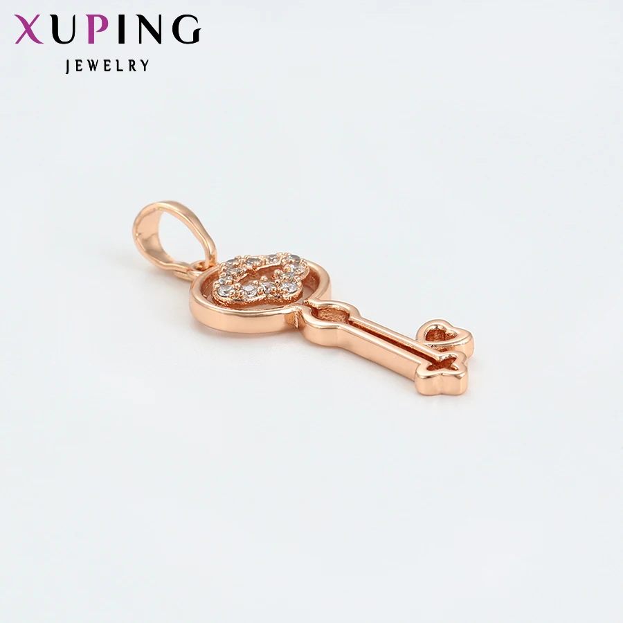 Xuping модное роскошное ожерелье с подвеской в форме ключа Изысканная бижутерия для