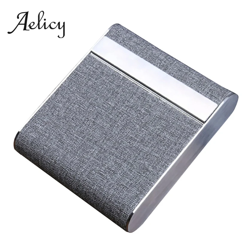 Aelicy Фирменная Новинка кожаный табак сигарета держатель для карт чехол хранения