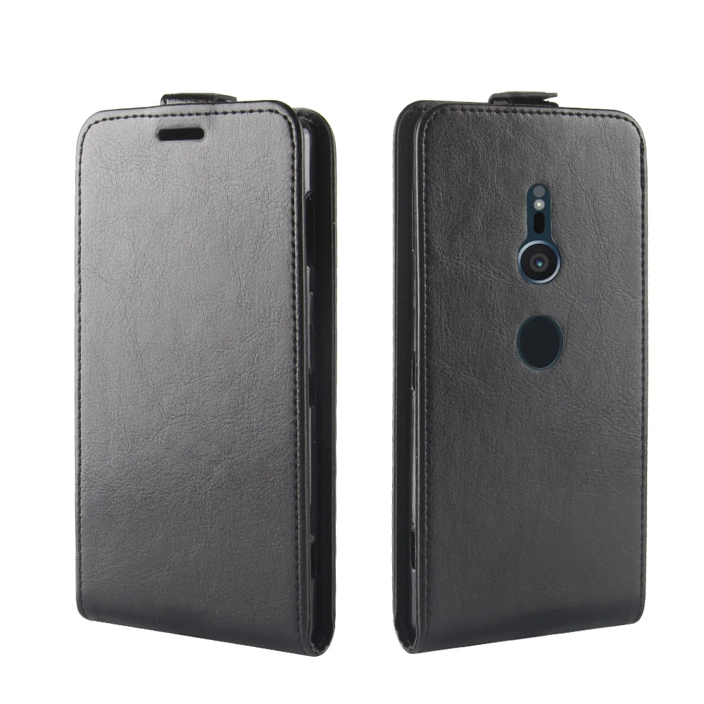 Чехол для телефона Sony Xperia XZ2 Compact Flip искусственная кожа задняя крышка силиконовый