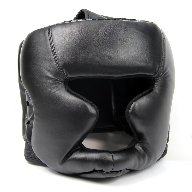 

Черный хорошая голова Шестерни Head Guard шлем кик боксинга, защита Шестерни