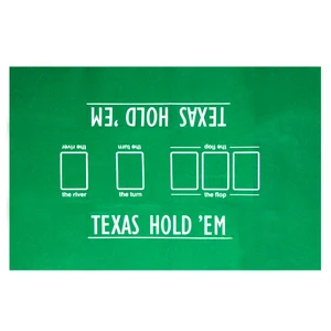 90*60см Texas Hold'em Poker Table Cloth Мини покер скатерть настольные игры карты игральные скатерти