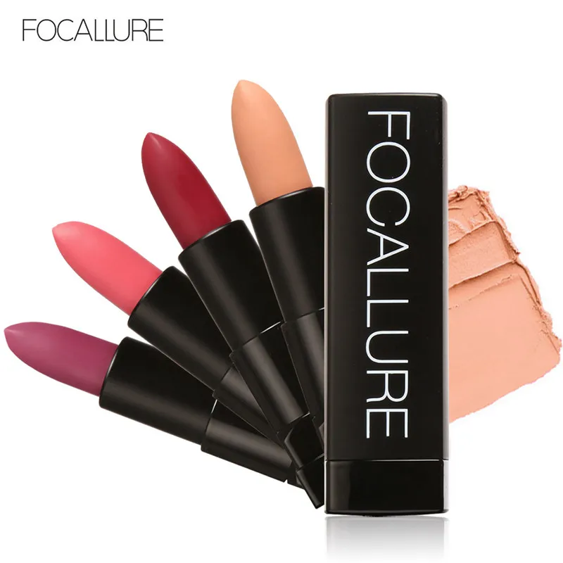 Матовая губная помада FOCALLURE водостойкая стойкая увлажняющая гладкая бархатный