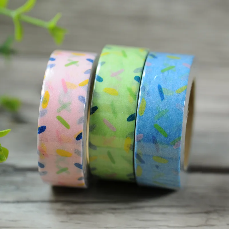 Новый 10 м и бумажной ленты DIY ремесло записки декоративные наклейки милый подарок
