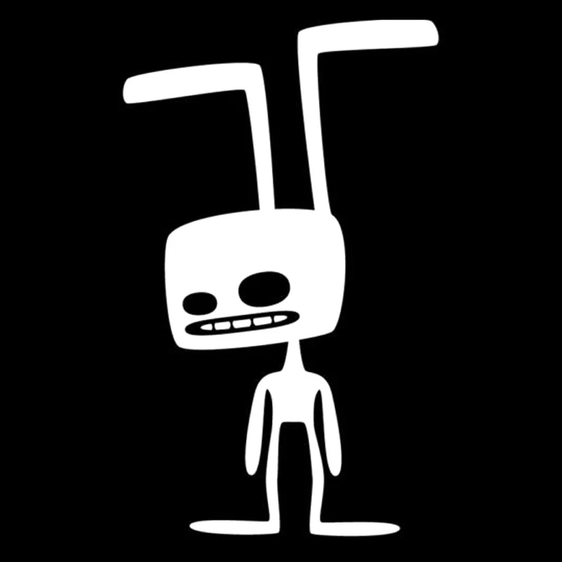 Наклейки с кроликом и монстрами модные виниловые наклейки для стайлинга