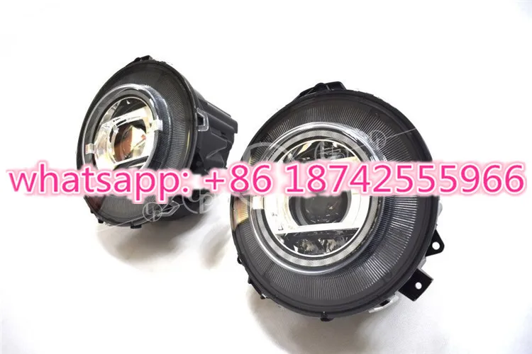 G класса w463 G63 светодиодный налобный фонарь для W463 G500 G350 G400 G55 G63 G65 стиль светодиодный фары с динамическими наушниками поворотные огни