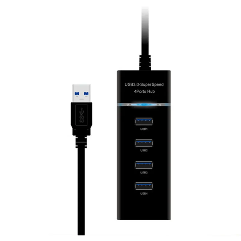 PS4 тонкий Pro usb-хаб 4-Порты и разъёмы USB 3 0 концентратор высокой Скорость