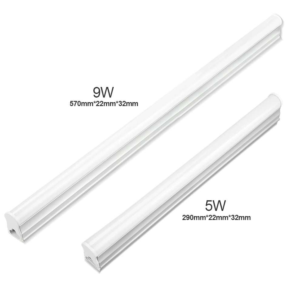 Светодио дный Light Tube AC170 265V 5 Вт 9 T5 ежедневно лампочка внутреннего освещения 2835SMD