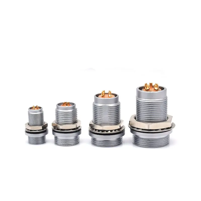 

S1 Receptacle 2 3 4 5 6 Pin IP68 Threaded Wire Connector