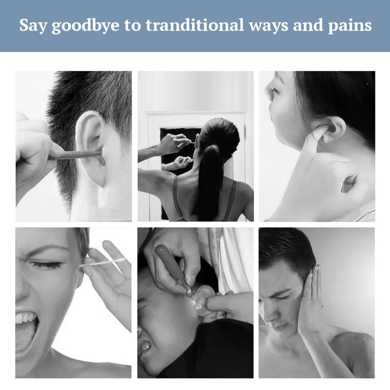 Портативная ручка Otoscope HD 720P Wi Fi для IPhone Android ПК контроля здоровья ушей видео