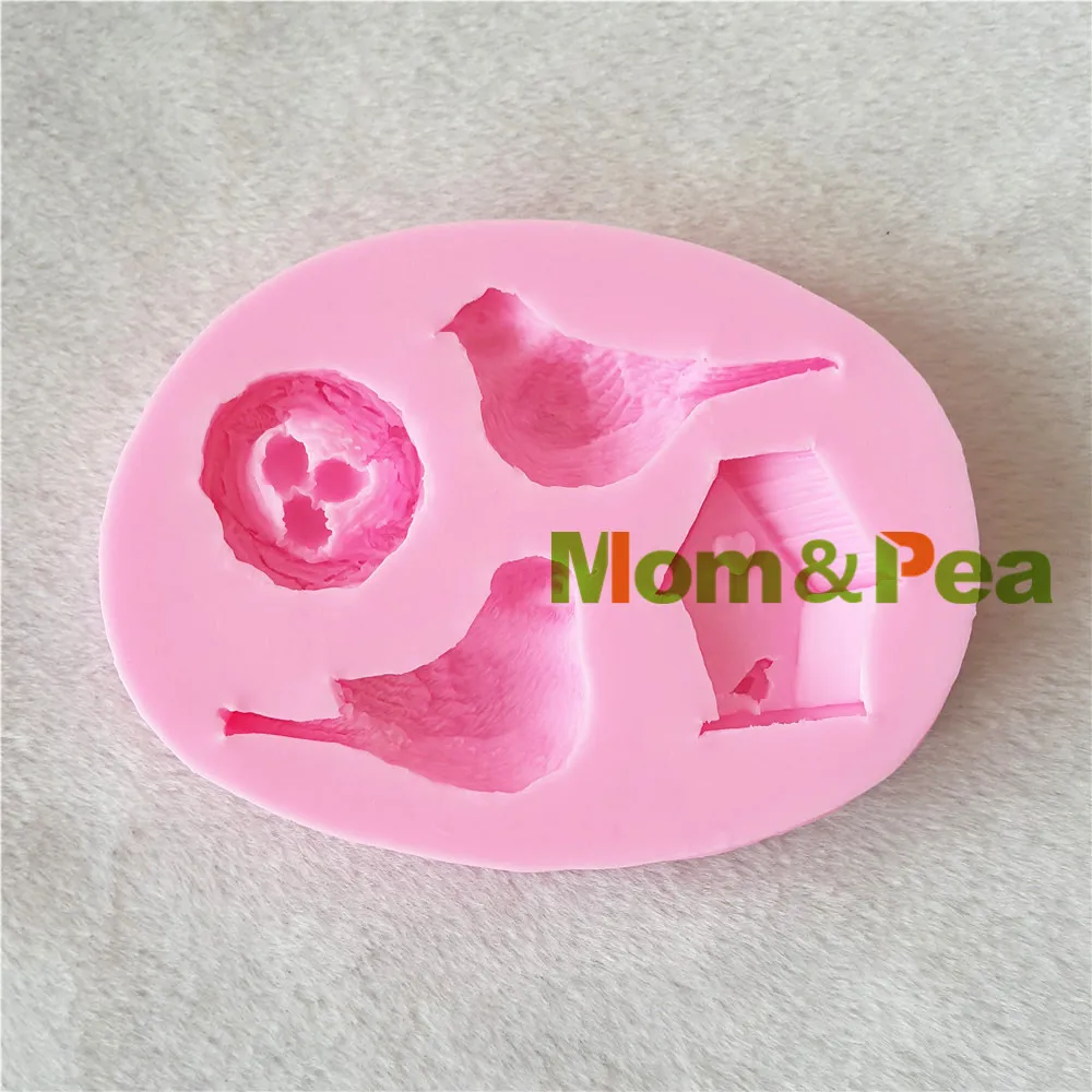 1199 Бесплатная доставка силиконовая форма Mom &amp Pea в виде птичьего гнезда