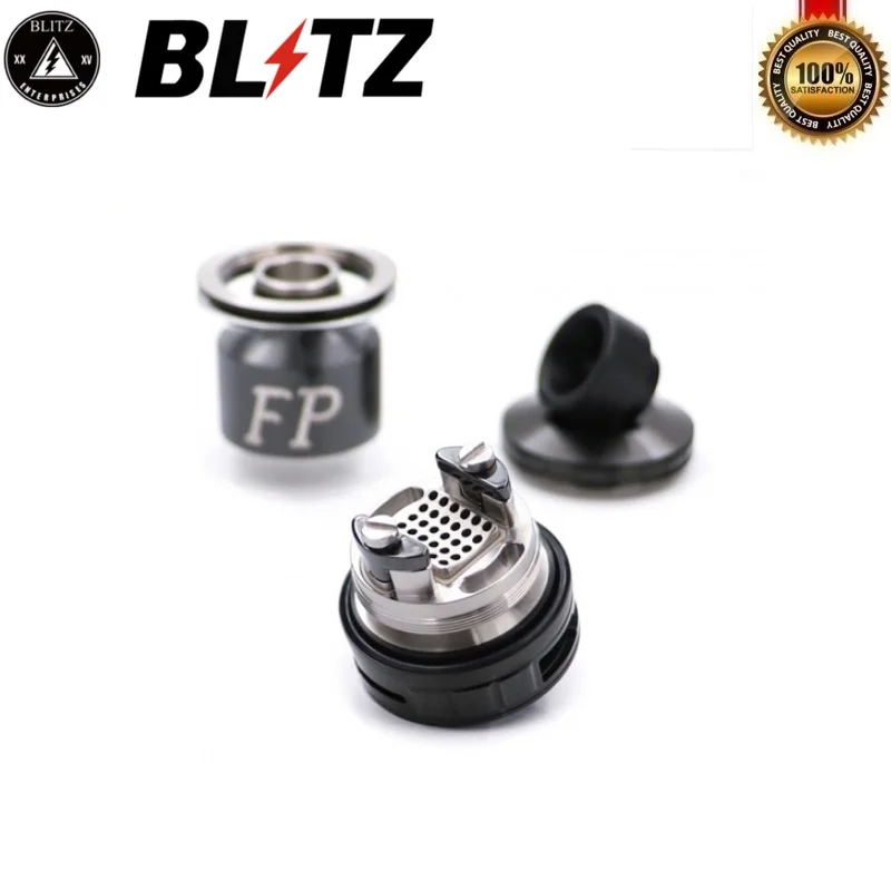 Оригинальный Blitz FP RTA Vape Танк 30 мм 4 мл 6 Емкость Поддержка одной двойной катушки