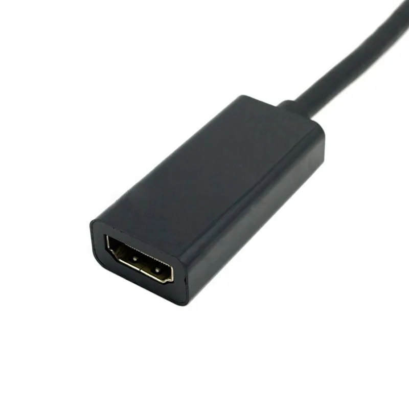 DP к HDMI 1080P DisplayPort HDTV адаптер Папа мама конвертер с аудио HSJ 19| |