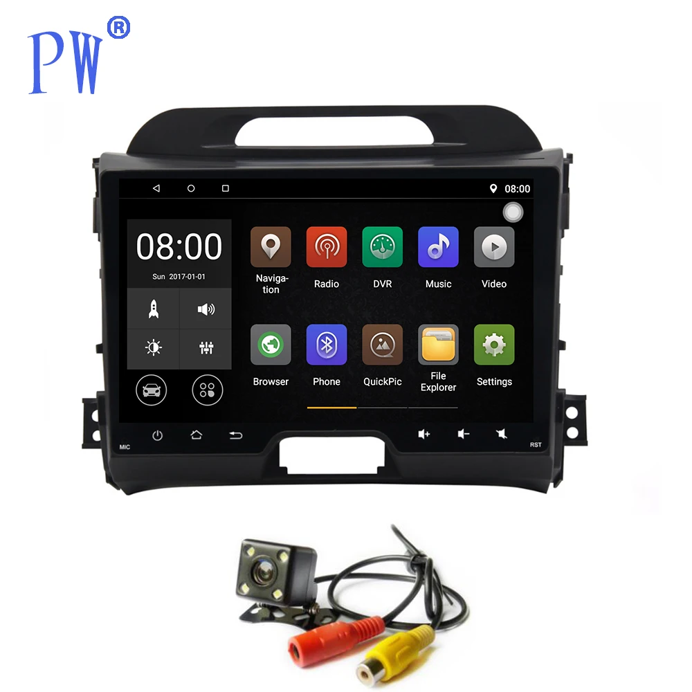 Android 8 1/9 0 автомобильное радио GPS Navi для KIA Sportage 2014 2011 2012 2013 2015 навигационное