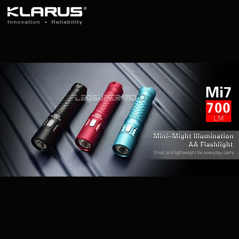 Лучшие продажи Кларус Mi7 CREE XP L HI V3 светодиодный 700 люмен Мини могут освещения