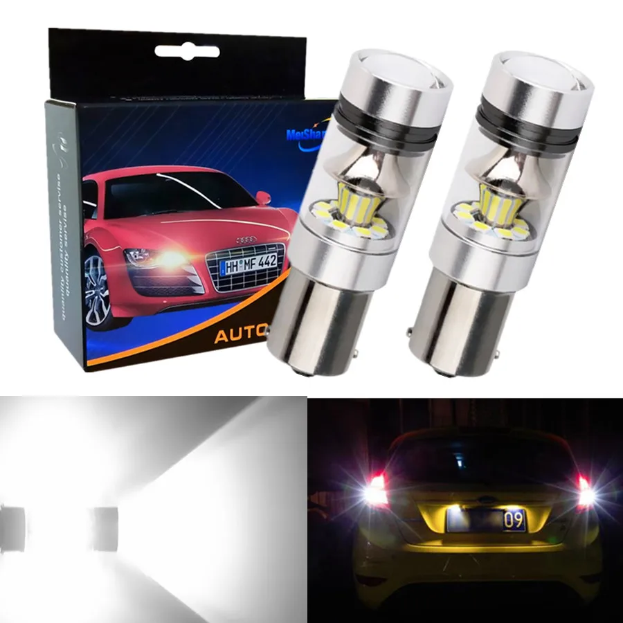 Автомобисветодиодный светодиодные лампы 2 шт. H1 H4 H7 H11 9005 HB3 9006 HB4 Bay15d Ba15s 7443 3157 360