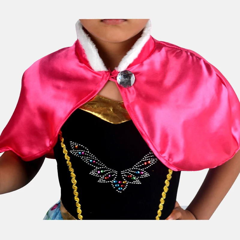 Бесплатная доставка костюм для девочек на Хэллоуин Эльза ледяная королева