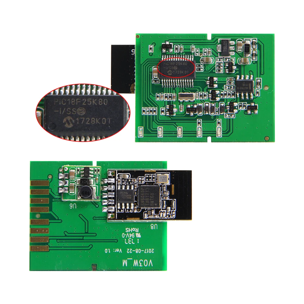 ELM327 V1.5 PIC18F25K80 wifi/Bluetooth 4,0 OBDII OBD2 диагностический сканер ELM 327 V1.5 автомобильный считыватель кодов для IOS/Android инструмент