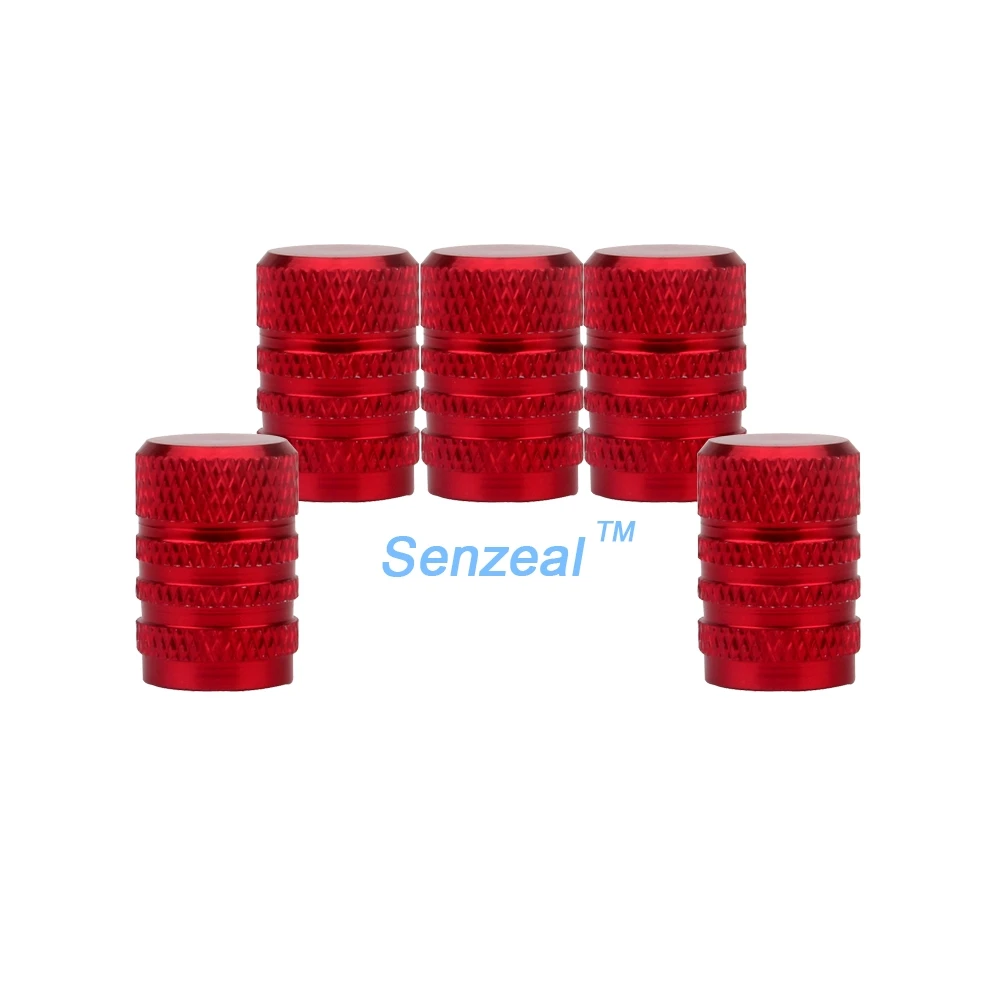 New Arrival 5pcs/set Round Style Car Bicycle Motorcycle Tire Valve Stem Caps Universal Truck Wheel Tyre Cap Cover 9 Color |