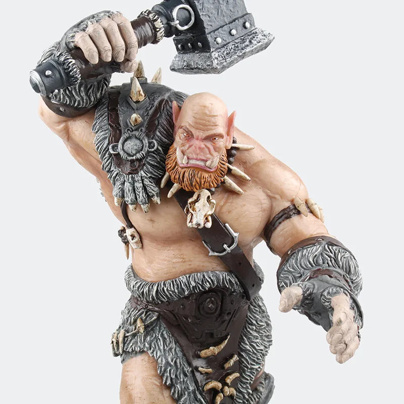 Комбинация Ogrim Судный молоток мультяшная фигурка вау игра модель фильма Статуя