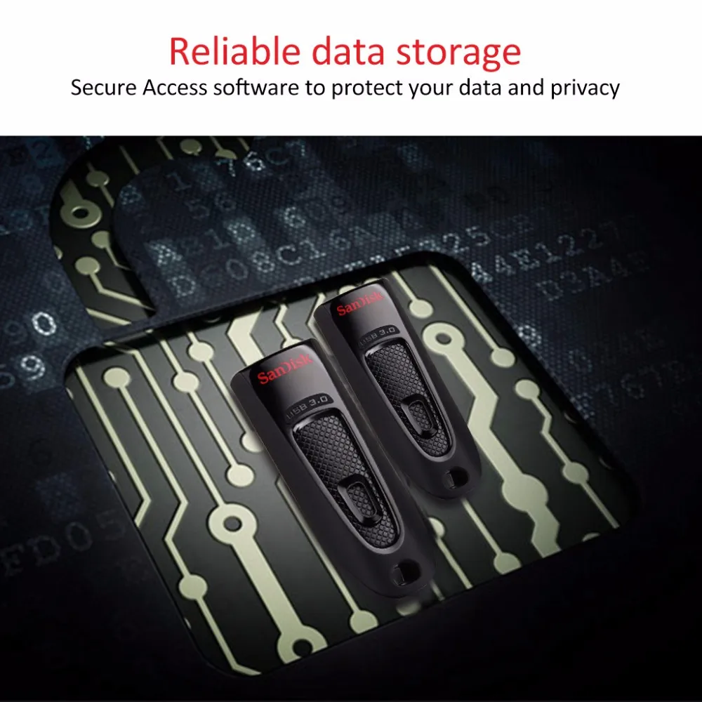Оригинальная usb-флешка SanDisk CZ48 флеш-накопитель USB 3,0 64 ГБ флеш-накопитель 16 ГБ 32 ГБ 128 ГБ 256 ГБ USB 3,0 карта памяти