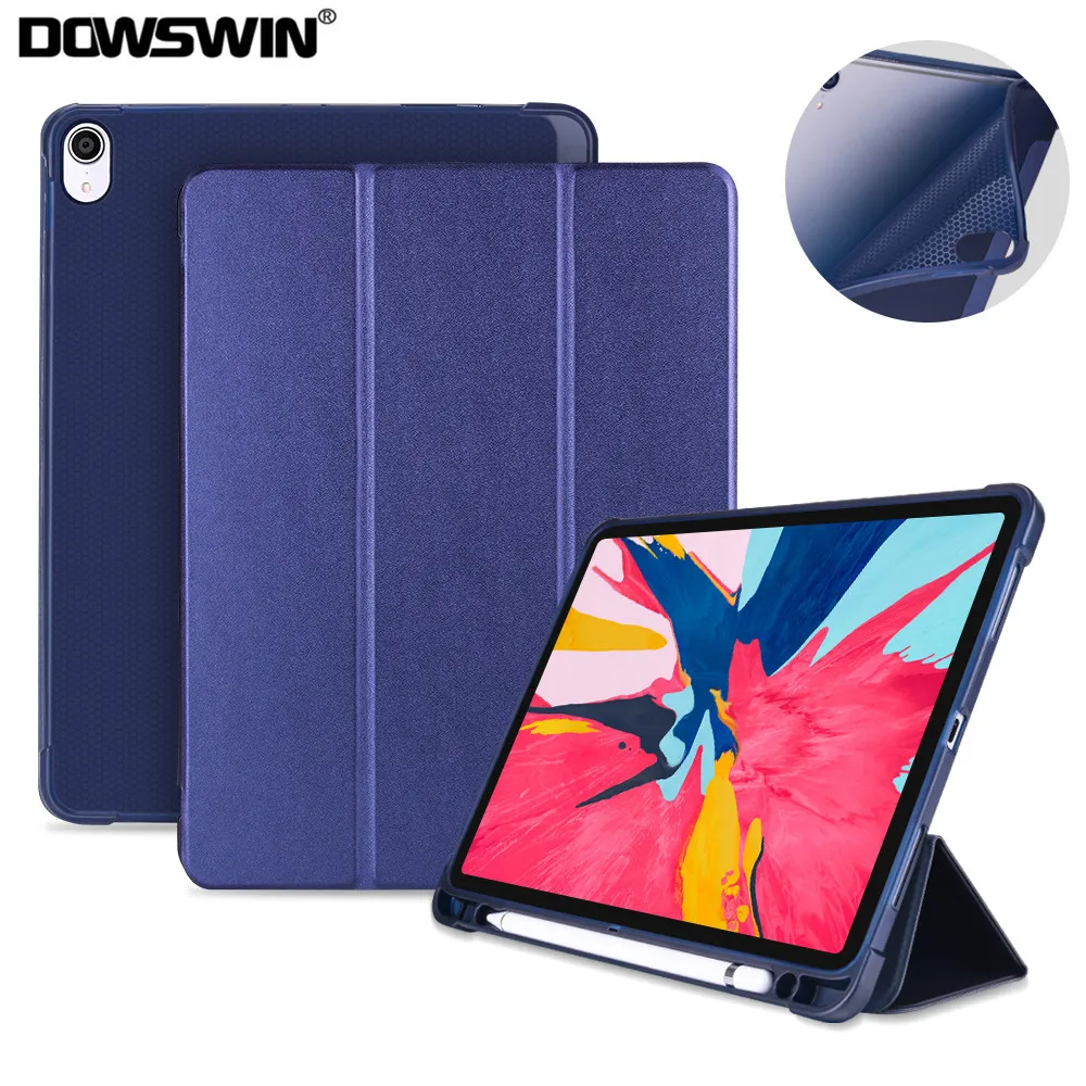 Чехол для iPad Pro 11 с карандашом, умный чехол, мягкий из искусственной кожи чехол для iPad Pro 11, чехол для iPad, чехол Pro 11